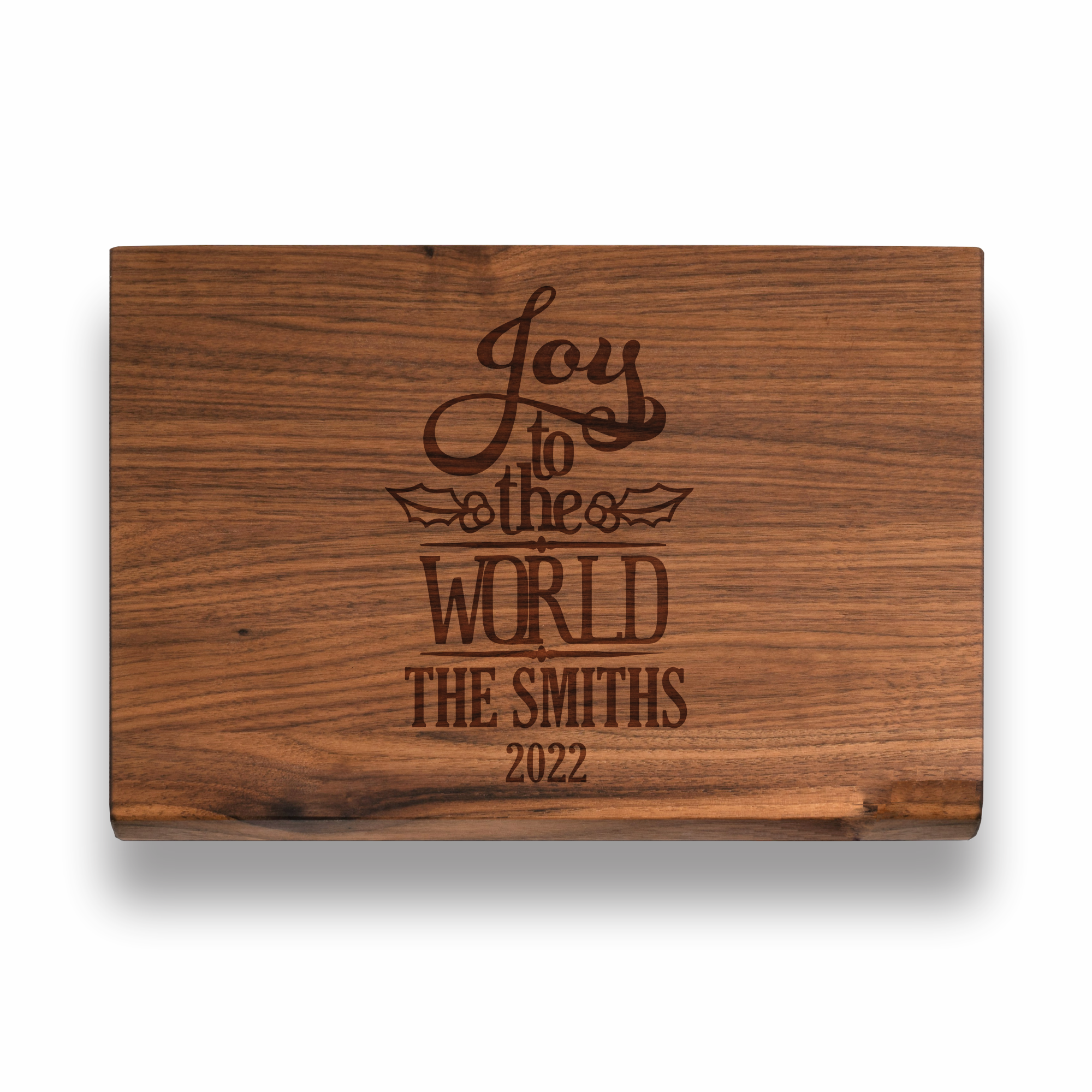 Joy To The World | Personalized Engraved Cutting Board